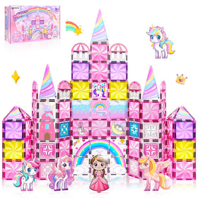 Magbubp Diamond Tiles unicorn castle sparkling surface for imaginative play.