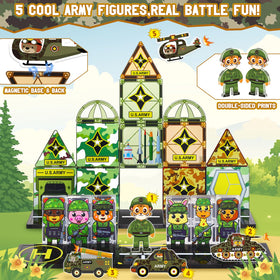 Magbubp missile truck tile supports strategic, creative play and planning