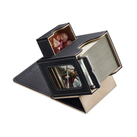 Mage Tech Card Deck Box commander display slot shows your commander clearly for easy reference during games.