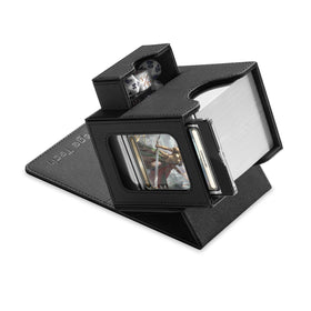 Mage Tech Card Deck Box commander slot display for quick commander view during games.