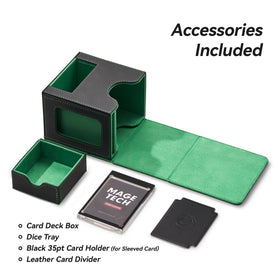 Mage Tech Travel Case design offers compact, tournament-ready portability.