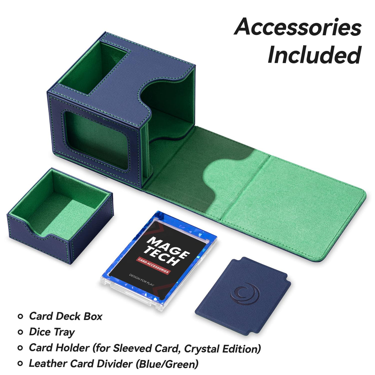 Mage Tech UV-protective holder helps keep your Commander card pristine.