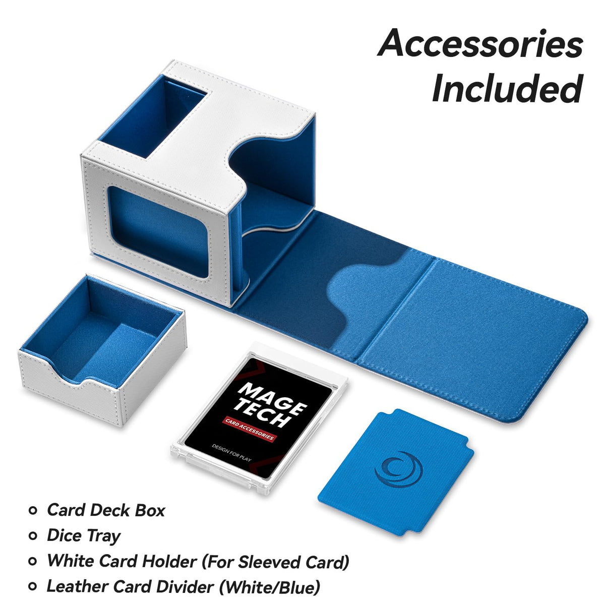 UV-protected holder helps preserve condition of special cards.