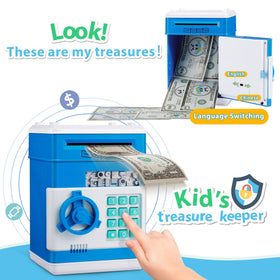 MAGIBX piggy bank banknote roller for smooth automatic deposits
