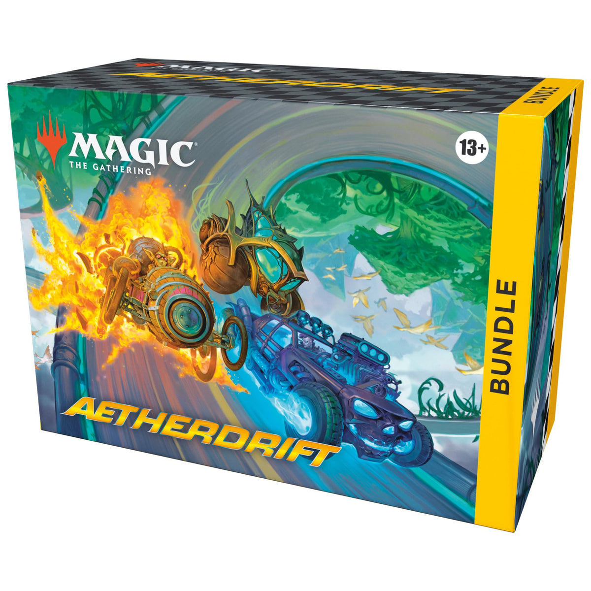 Magic: The Gathering Aetherdrift Bundle boosters for deck building and Limited play.