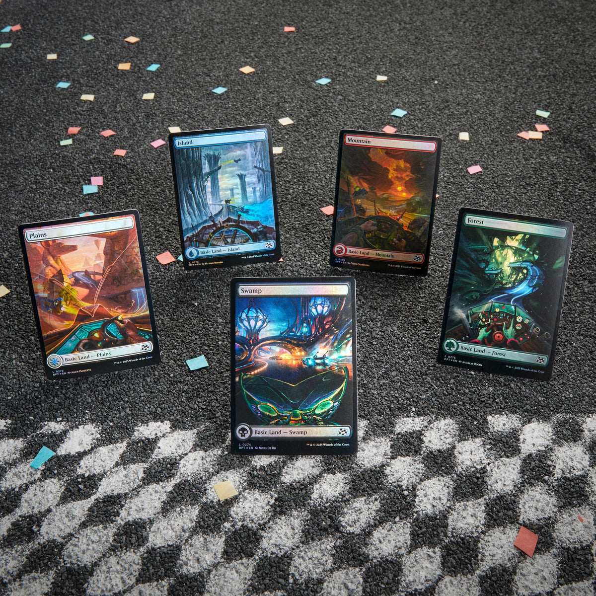 Magic: The Gathering Aetherdrift Bundle reference cards quick rules at your fingertips.