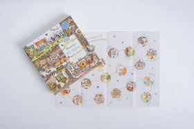 Magic Cat fold-out poster included aids puzzle completion and exploration.