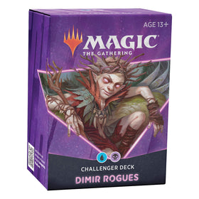 Magic: The Gathering Dimir Rogues double-faced helper cards for on-table reference