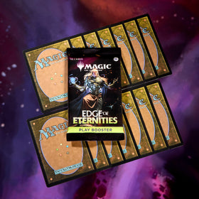 Foil card glow from Edge of Eternities pack highlights premium feel