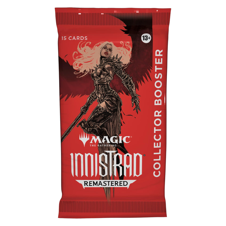 Magic: The Gathering Innistrad Remastered Collector Booster with rare and foil cards for collectors