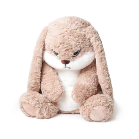 Magic Lion bunny plush front view with soft fur for cozy hugs.