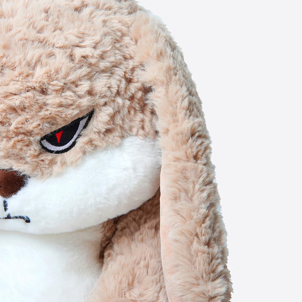 Magic Lion bunny plush soft fur texture ideal for soothing hugs.