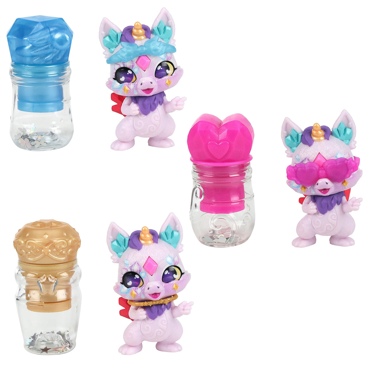 Magic Mixies Flight Potion comes with Winged Flight headband for skyward adventures.