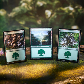 Magic MTG 2025 Land Station includes 80 swamps for black mana aggression.