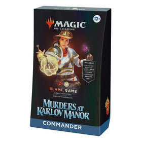 Magic: The Gathering Murders at Karlov Manor deck ready-to-play out of the box