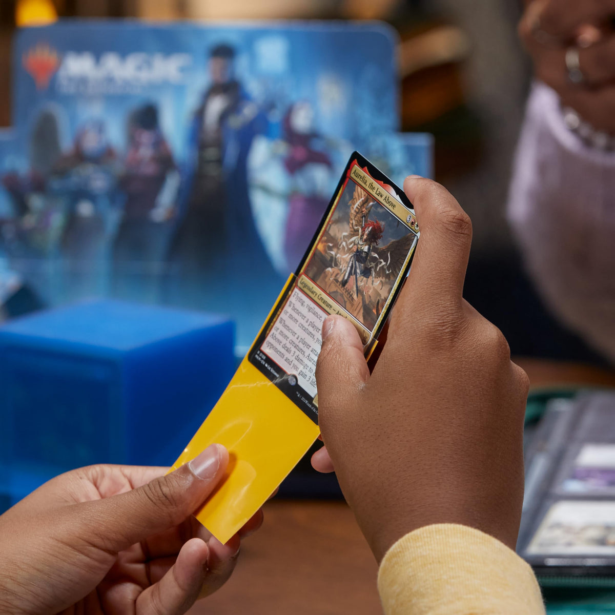 Magic: The Gathering Murders Karlov Manor foil card within boosts collection shine.
