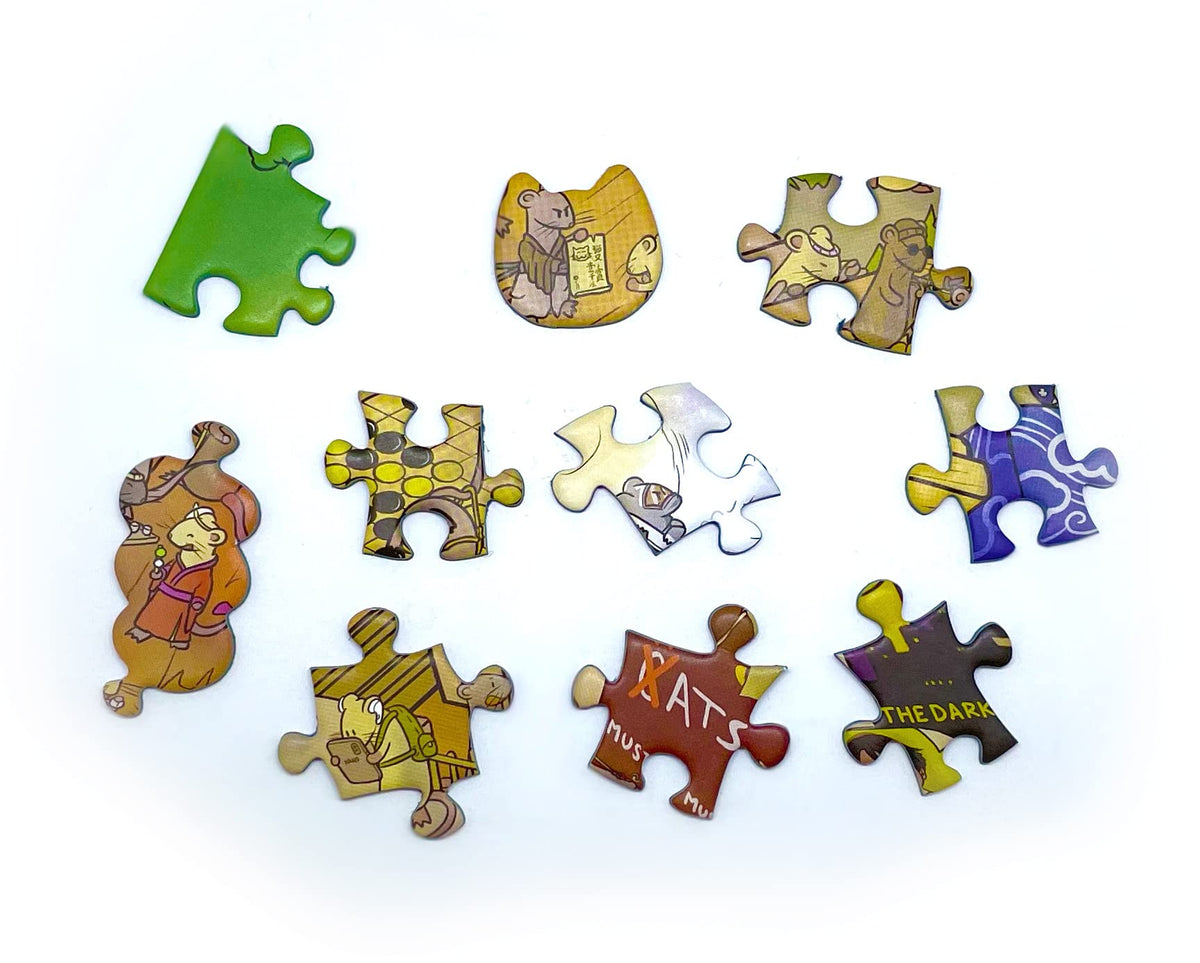 Magic Puzzle The Busy Bistro two posters included supports group solving