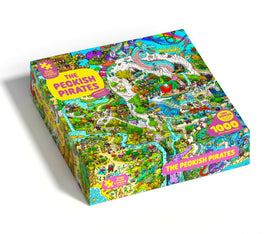 Magic Puzzle Company The Peckish Pirates box front, ideal for family puzzle nights