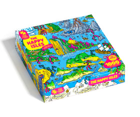 Magic Puzzle Company The Happy Isles cover art with vibrant detail for display and focus