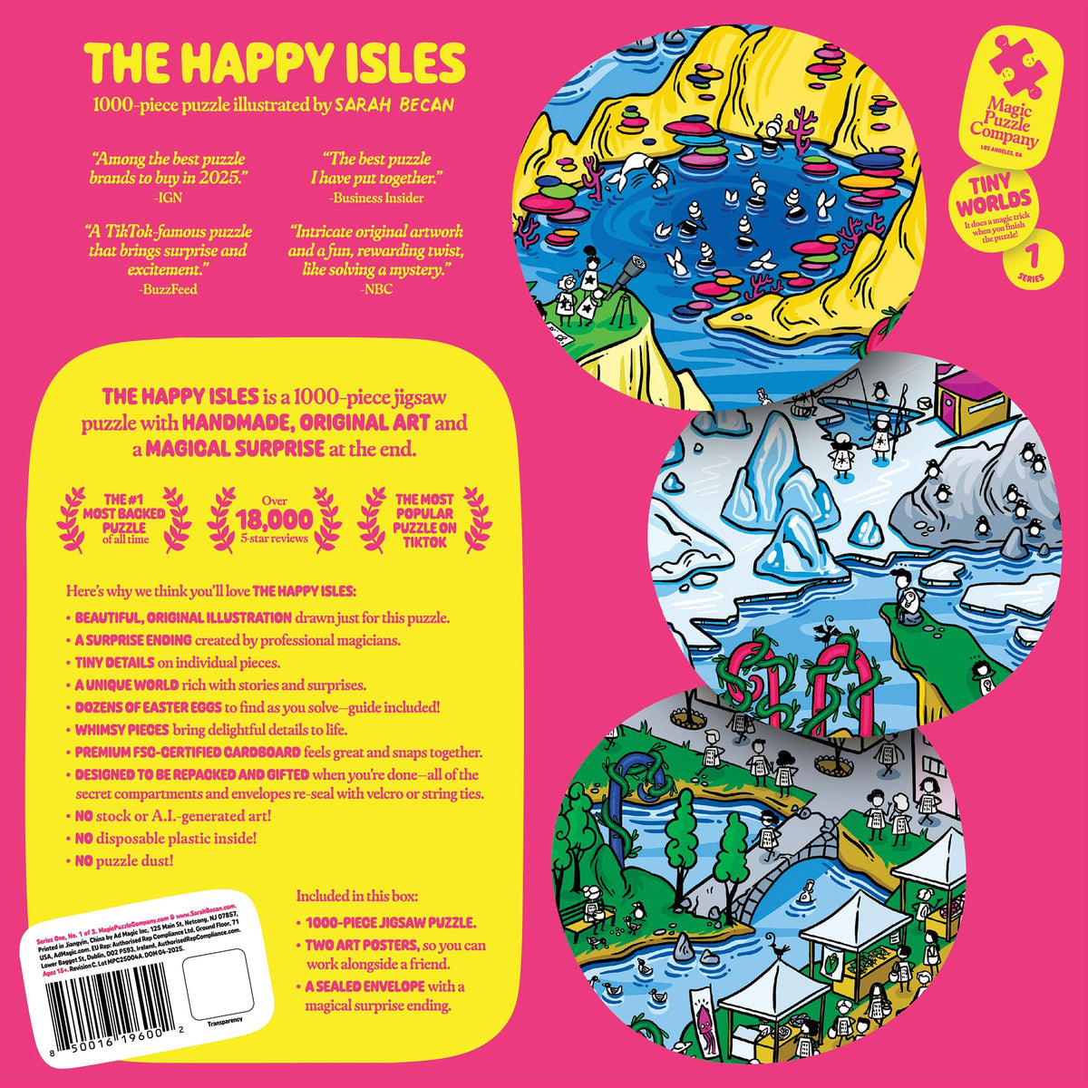 Magic Puzzle Company The Happy Isles reveals tiny details and Easter eggs for curious solvers
