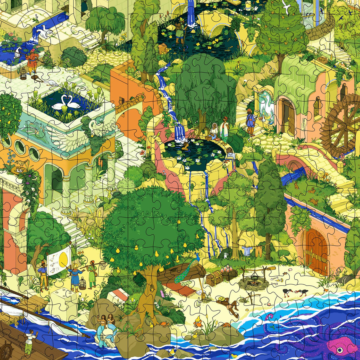 Magic Puzzle Company two art posters included to support group solving and shared viewing.