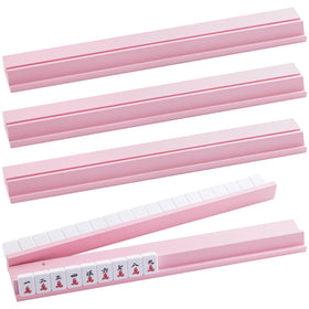 Magic Sewing Machine mahjong rack four-piece set for organized gameplay.