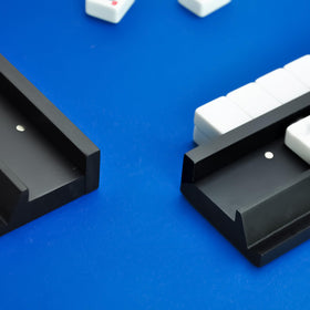 Magic Sewing Machine black version adds stylish contrast to the wood set.