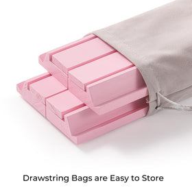 Magic Sewing Machine plush velvet bag protects racks during travel.