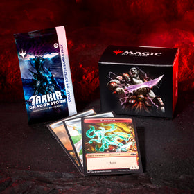 Magic: The Gathering Tarkir Dragonstorm creatures section showing dragon threats and tokens.