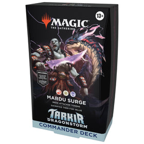 Magic: The Gathering Tarkir Dragonstorm deck front view for quick strategy overview.