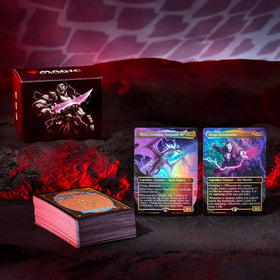 Magic: The Gathering Tarkir Dragonstorm spells montage highlighting core synergy.