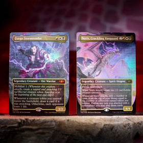 Magic: The Gathering Tarkir Dragonstorm tokens included ready for deployment in games.