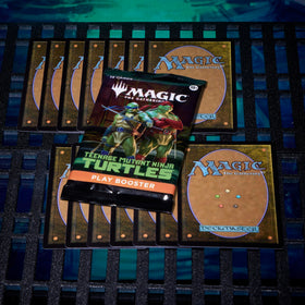 Magic: The Gathering TMNT booster box contents reveal 30 boosters for quick play and collection.