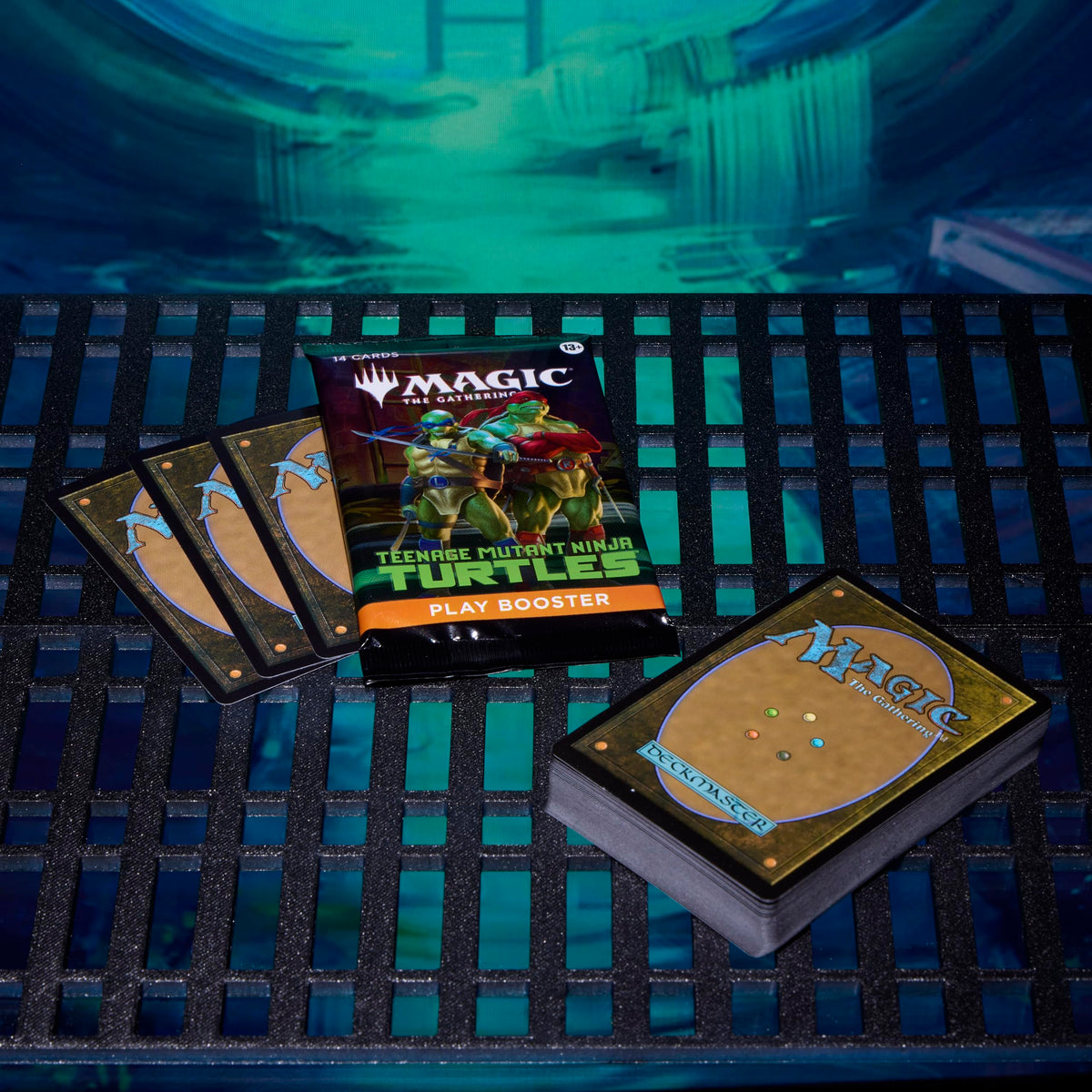 Magic: The Gathering TMNT opened cards display new cards for Limited games and exploration.