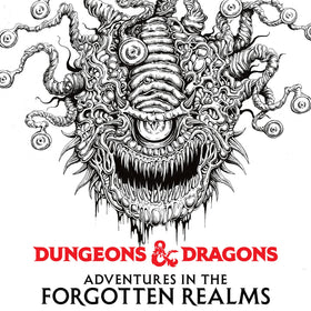 Magic: The Gathering AFR D&amp;D crossover art captures legendary collaboration.