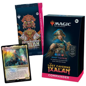 Magic: The Gathering Ahoy Mateys foil-etched display commander adds premium flair.