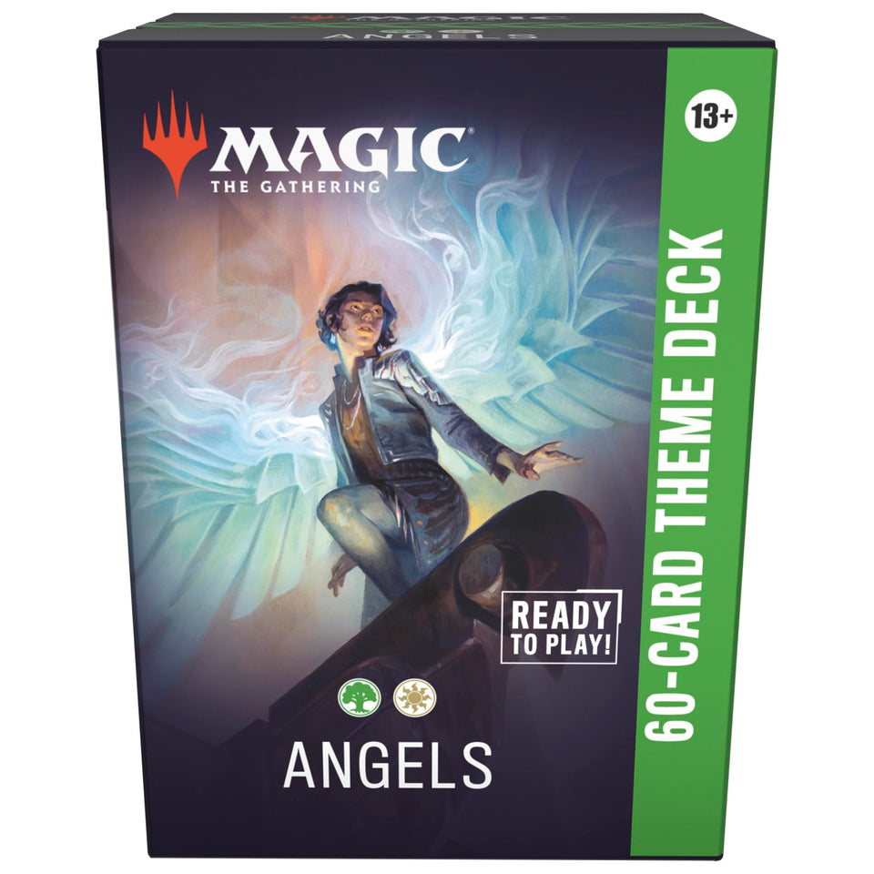 Magic: The Gathering Angels theme deck-60-card ready-to-play set for quick Standard matches.