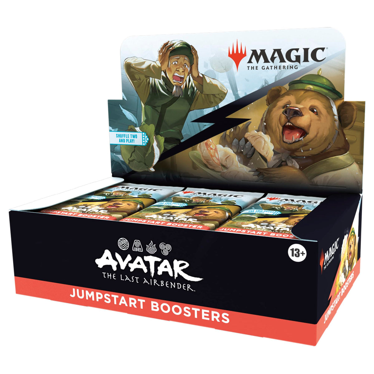 Magic: The Gathering Avatar: The Last Airbender Jumpstart Booster Box with 24 packs, instant ready-to-play decks