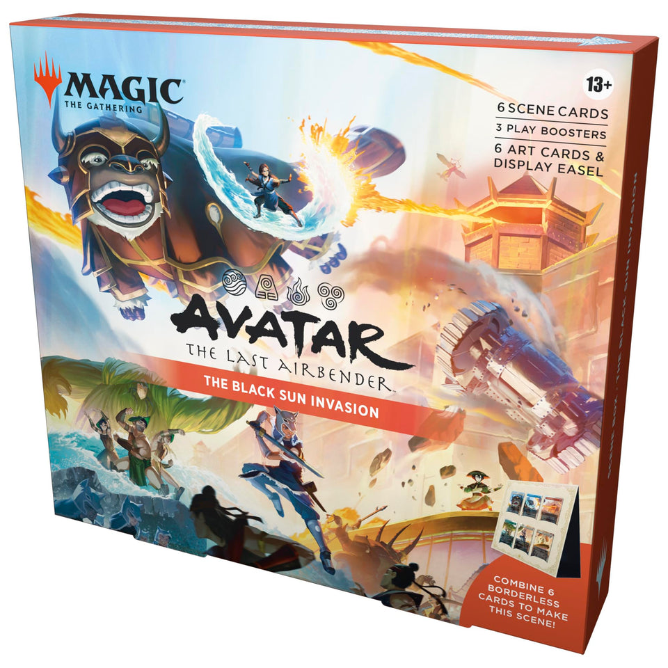 Magic: The Gathering Avatar: The Last Airbender Scene Box 1—six borderless scene cards for epic display