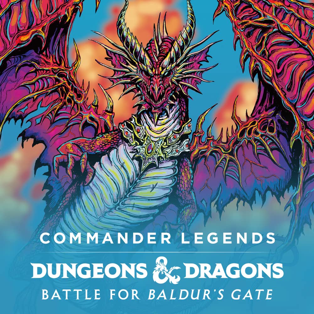 Magic: The Gathering Commander Legends Baldur's Gate pack artwork