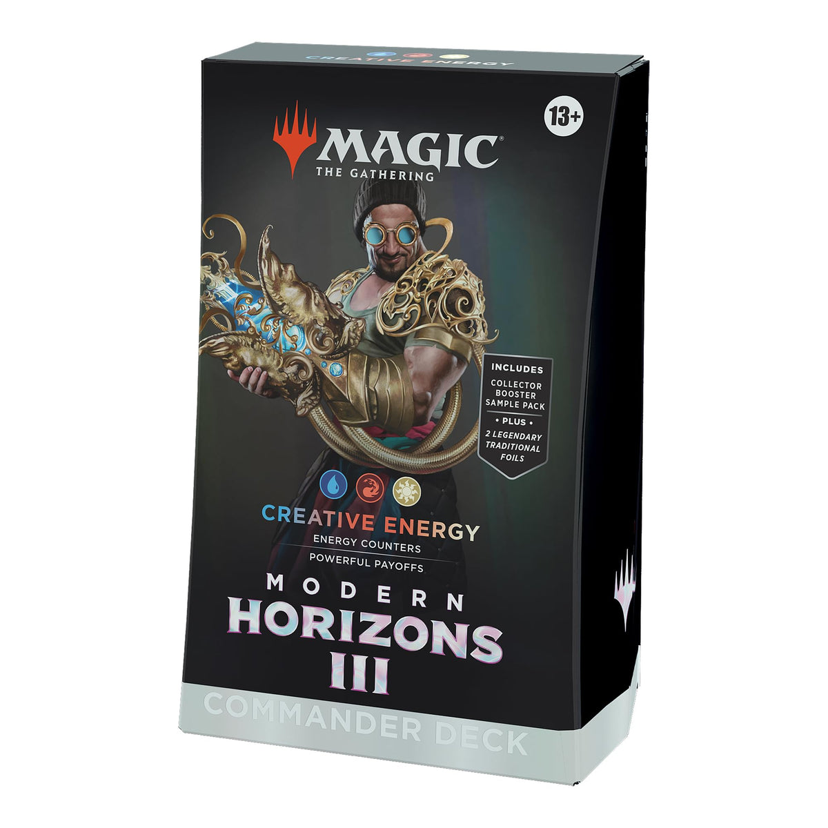 Magic: The Gathering Creative Energy deck art for ready-to-play battles
