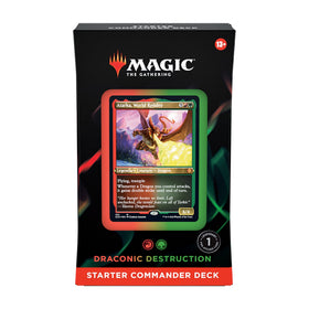 Magic: The Gathering Draconic Destruction red-green deck in action