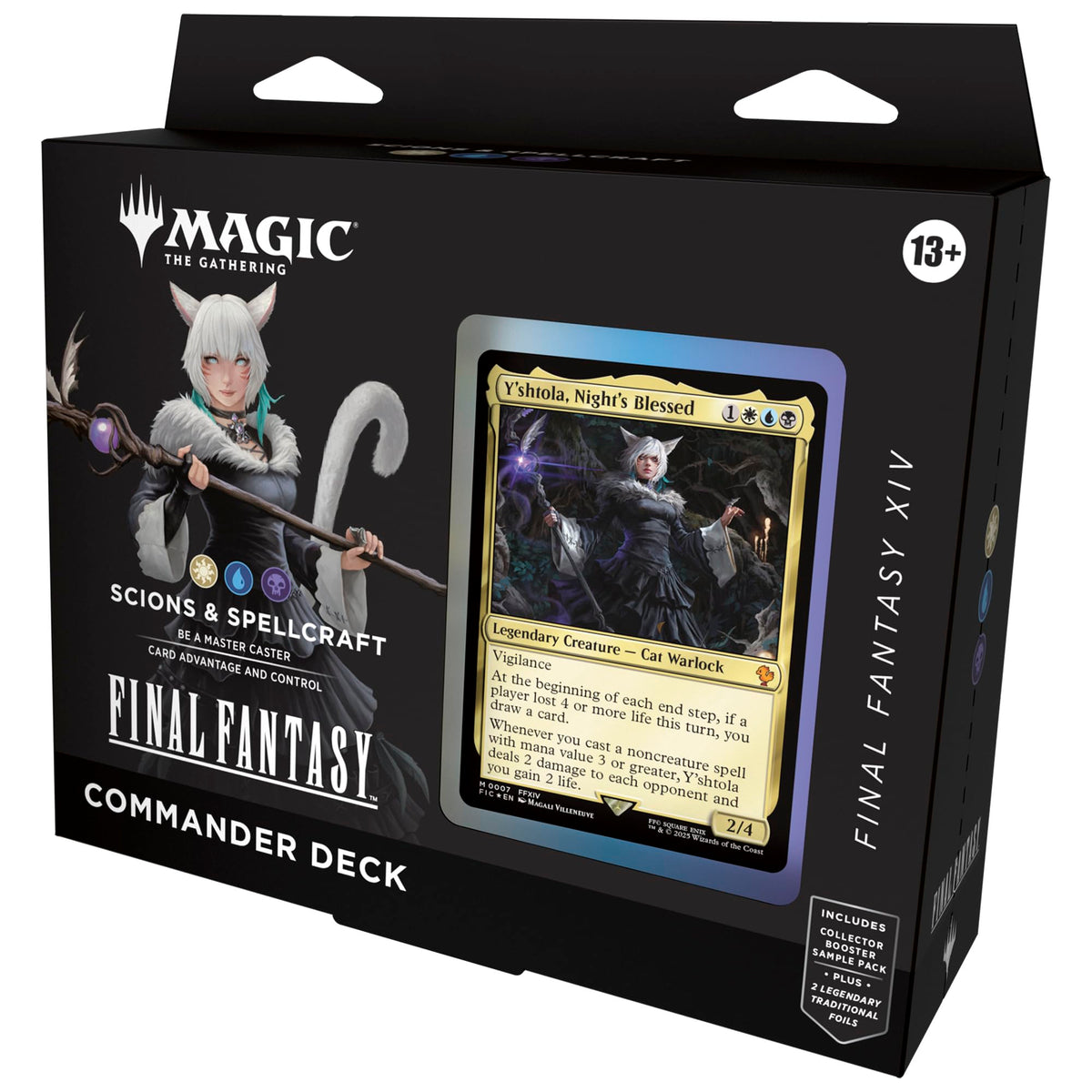 Magic The Gathering Scions and Spellcraft Final Fantasy XIV deck art for immersive commander battles with friends