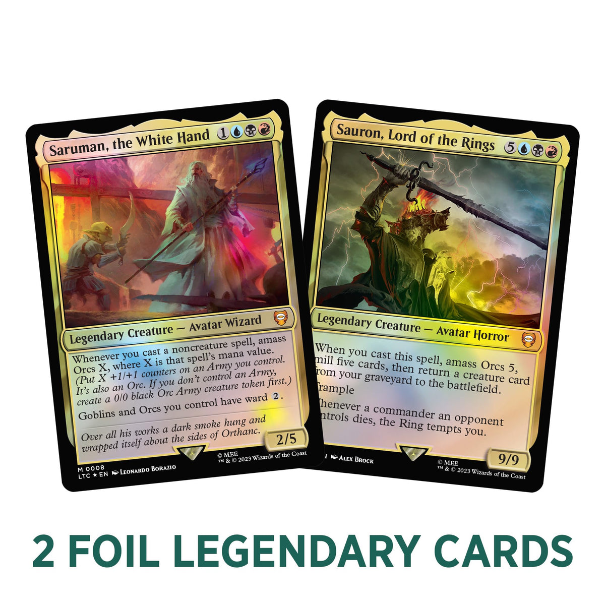 Magic: The Gathering foil-etched display commander—premium presentation for your lead hero.