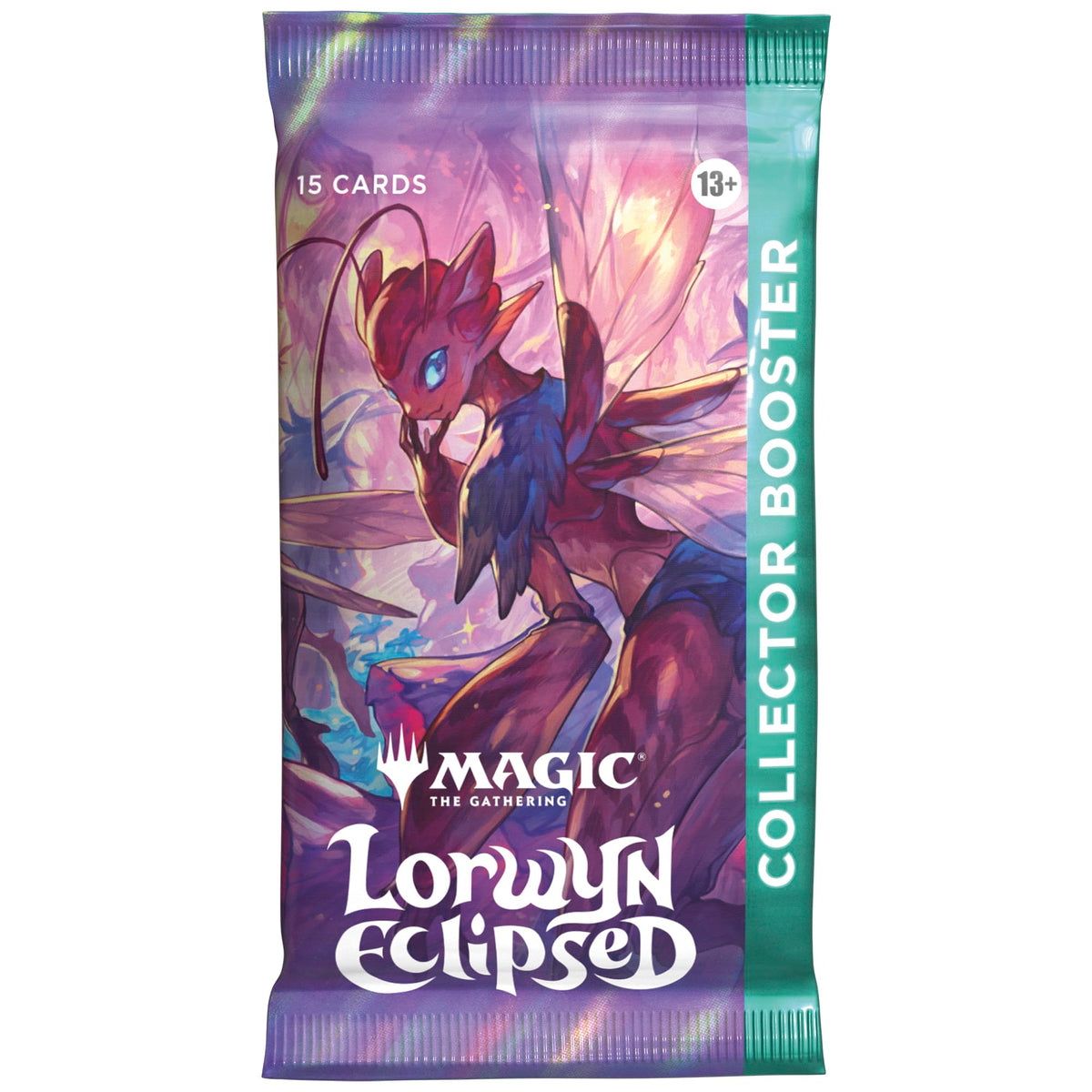 Magic: The Gathering Lorwyn Eclipsed Collector Booster pack featuring foils for collectors.