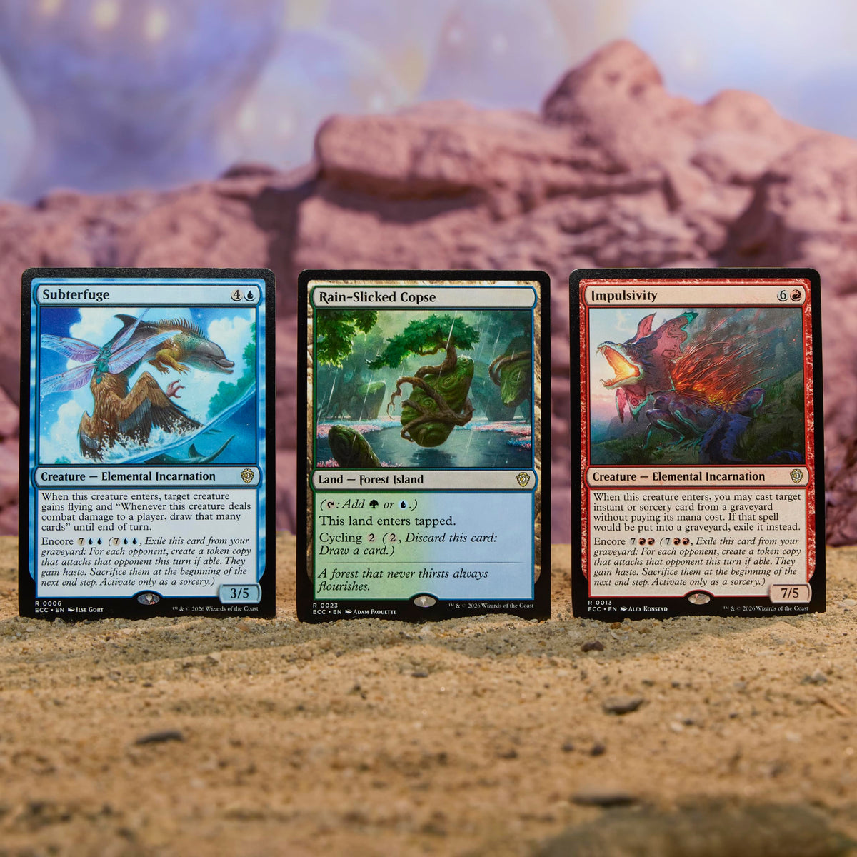 Magic: The Gathering Lorwyn Eclipsed deck box and insert help organize your deck.