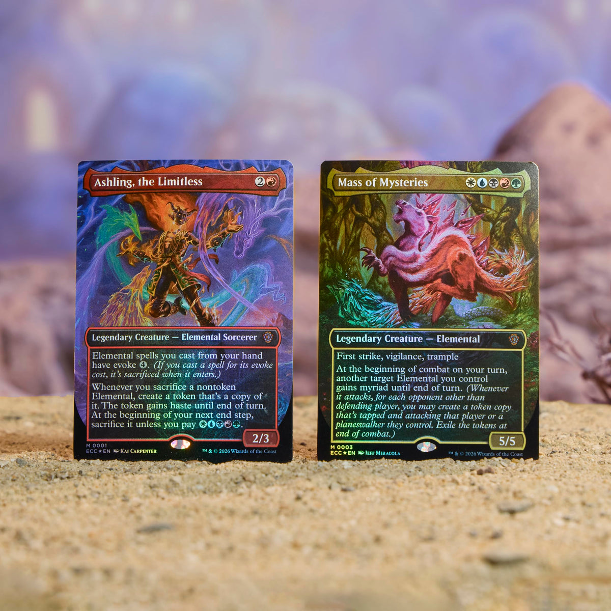 Magic: The Gathering Lorwyn Eclipsed double-sided tokens enable flexible in-game counters.