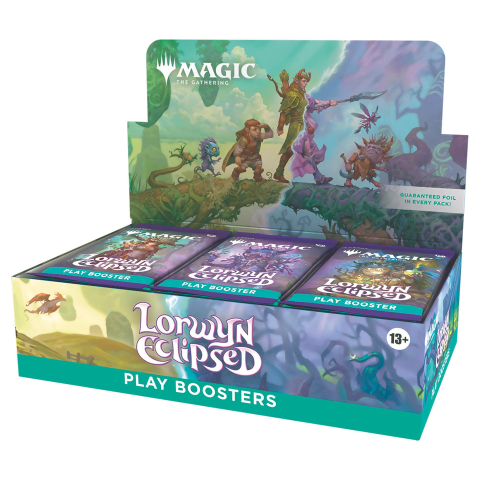 Magic: The Gathering Lorwyn Eclipsed Play Booster Box for Limited play and collection
