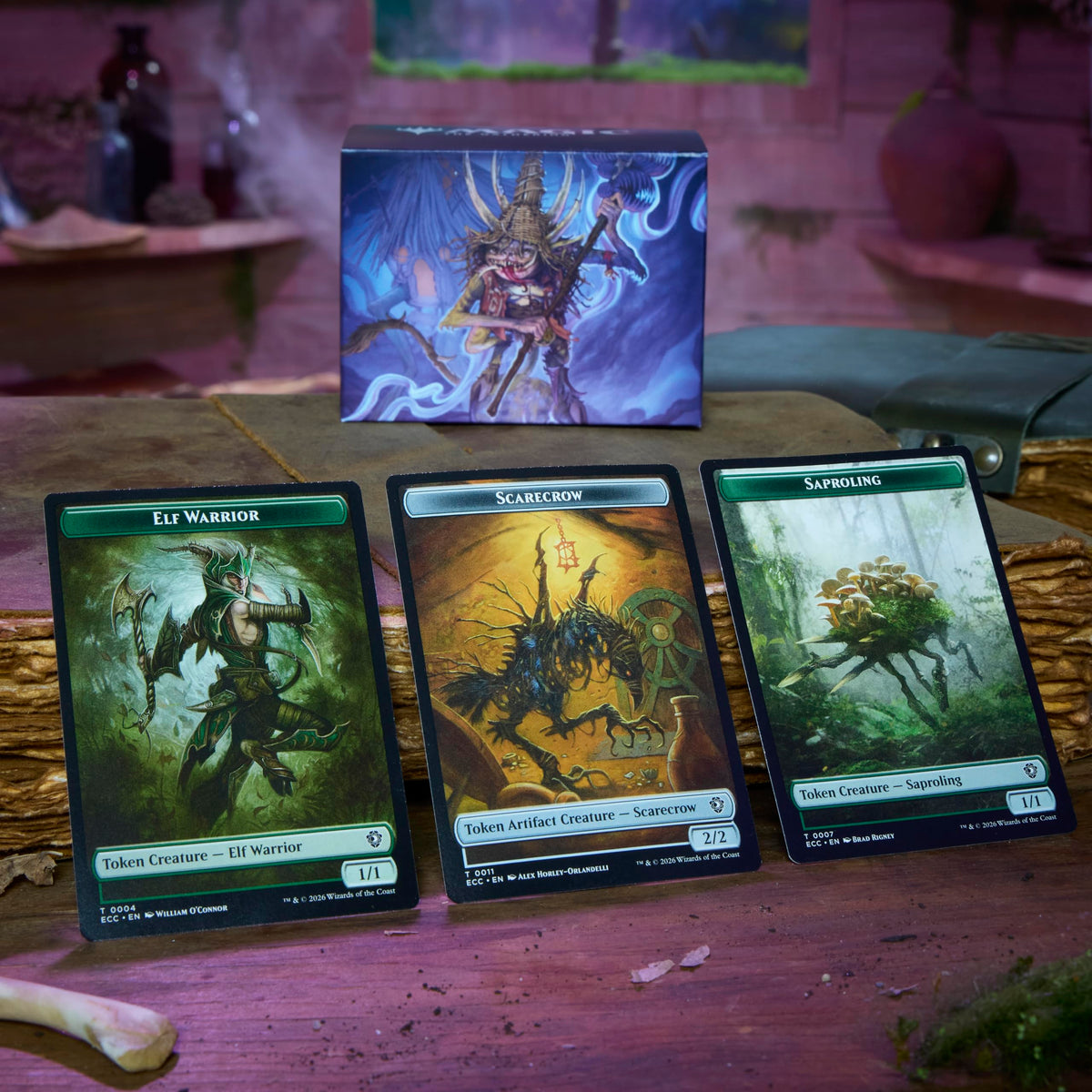 Magic: The Gathering Lorwyn Eclipsed reference card clarifies deck mechanics at a glance.