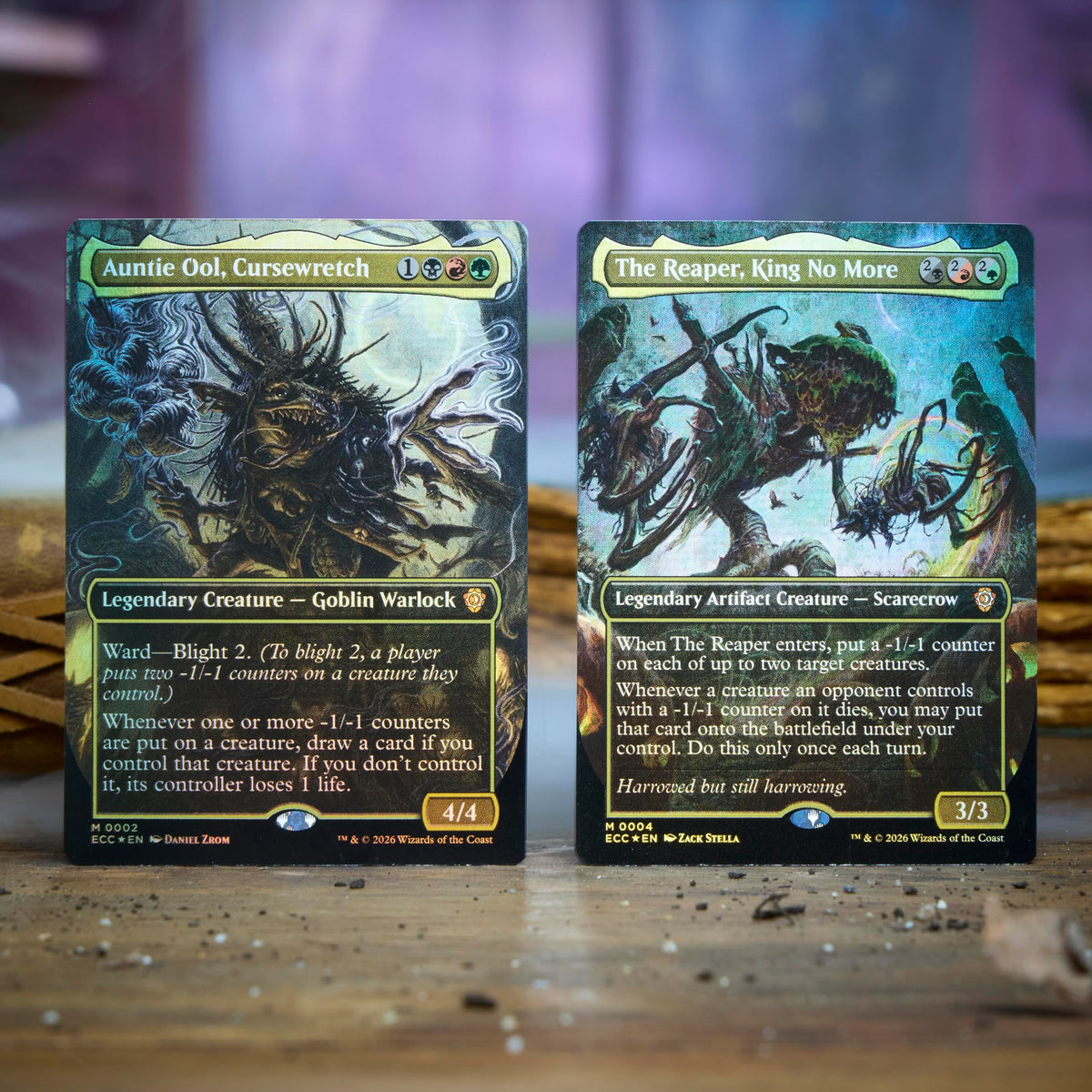 Magic: The Gathering Lorwyn Eclipsed token cards provide versatile gameplay options.